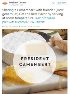 President Cheese tweet by Huge