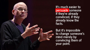 Seth Godin says to persuade, not convince